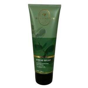 Bath & Body Works Aromatherapy Stress Relief Eucalyptus Spearmint Body Cream 8oz